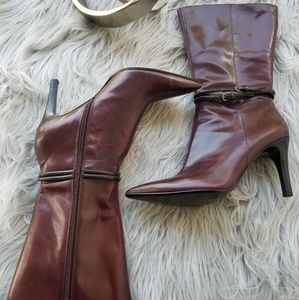 Gorgeous Like New Leather Enzo Angiolini Boot